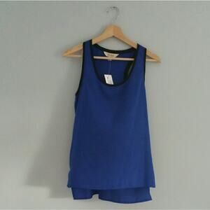 Decree Tank Top Blue NWT Size M